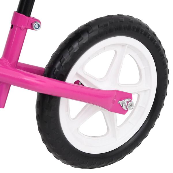 vidaXL Balance Bike 9.5 inch Wheels Pink
