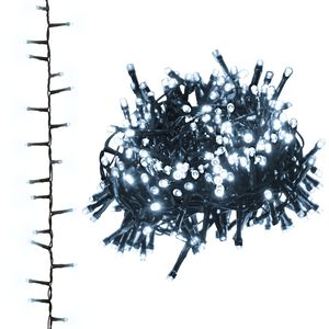 vidaXL Compact LED String with 400 LEDs Cold White 13 m PVC