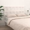 vidaXL Bed Headboard White 145.5x4x100 cm Solid Wood Pine