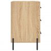 vidaXL Bedside Cabinet Sonoma Oak 40x40x66 cm Engineered Wood