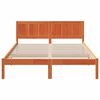 vidaXL Bed Frame Brown 140 x 200 cm Solid Pine wood