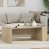 vidaXL Coffee Table Sonoma Oak 95 x 50 x 34 cm Engineered Wood