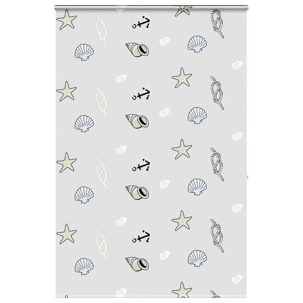 vidaXL Shower Roller Blind with Cassette 160x240 cm Fabric Width 156 cm
