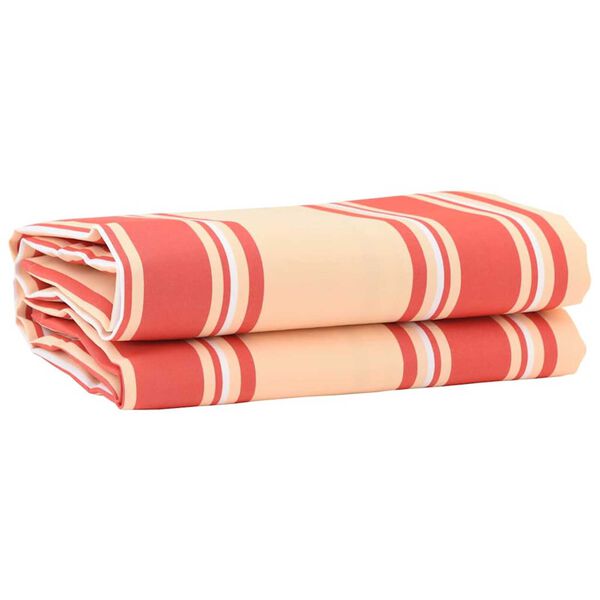 vidaXL Awning Replacement Yellow and Orange 1000 x 160 cm