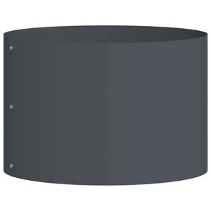 vidaXL Planter Ring Anthracite 30 x 30 x 20 cm Cold-rolled Steel