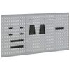 vidaXL Tool Wall Panel 3 pcs Grey 150 x 1 x 80 cm