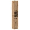 vidaXL Bathroom Cabinet Set 3 pcs Artisan Oak Engineered Wood