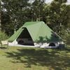 vidaXL Family Tipi Tent Folding with Roof Green 680 x 430 x 270 cm