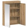 vidaXL Bathroom Mirror Cabinet TULUM Artisan Oak 60 x 16.5 x 78 cm