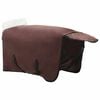 vidaXL Horse Blanket Full Dark Brown 75 cm Polar fleece