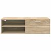vidaXL Wooden Cabinet Sonoma Oak 100.5 x 39 x 30 cm Engineered Wood