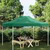 vidaXL Party Tent Roof 4x3 m Green 270 g/m²