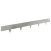 vidaXL Lawn Edging 50 pcs 100 x 12 cm Steel Silver