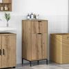 vidaXL Bathroom Cabinet with Drawer Artisan Oak 39.5 x 36 x 88 cm