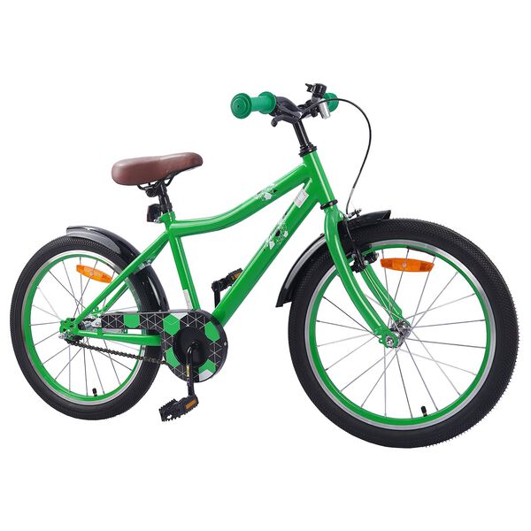 vidaXL Kids Bike 18'' for 5-7 Years Old Green