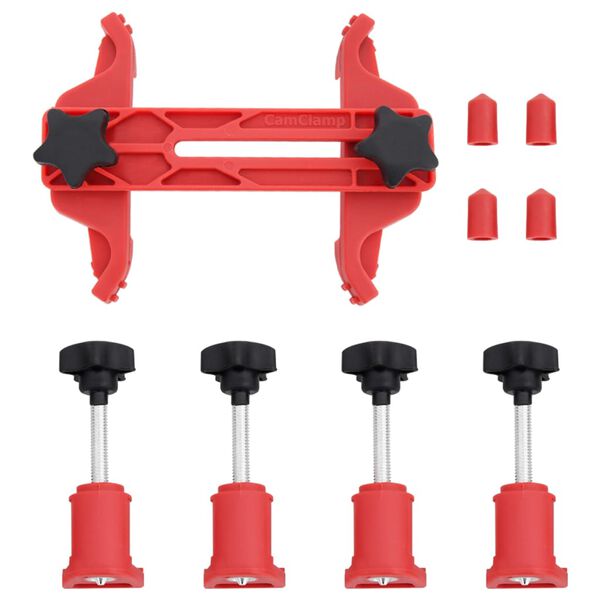 vidaXL 5 Piece Cam Clamp Tool Kit
