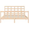 vidaXL Bed Frame without Mattress 160x200 cm Solid Wood Pine