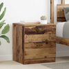 vidaXL Bedside Cabinet 2 pcs Old Wood 45 x 39 x 50cm Engineered Wood