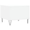 vidaXL Coffee Tables 2 pcs White 50x50x40 cm Engineered Wood