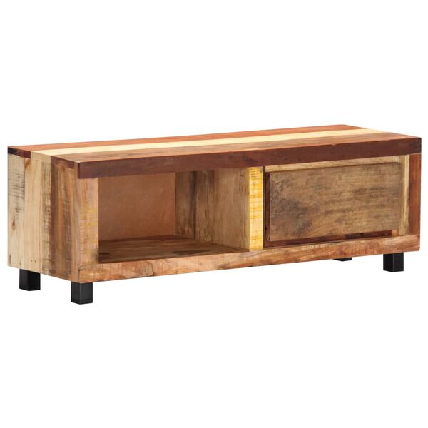 vidaXL TV Cabinet 100x30x33 cm Solid Reclaimed Wood