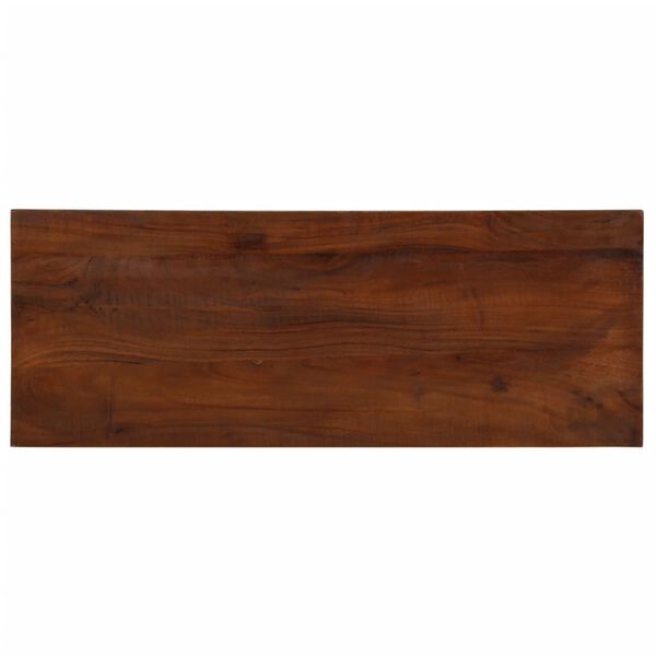 vidaXL Table Top 90x40x3.8 cm Rectangular Solid Wood Reclaimed