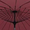 vidaXL Garden Parasol with Aluminium Pole 270 cm Bordeaux Red