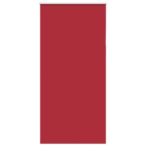 vidaXL Roller Blind Blackout Red 105x210 cm Fabric Width 100.7 cm Polyester
