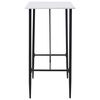 vidaXL Bar Table White 120x60x110 cm MDF