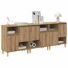 vidaXL Sideboards 3 pcs Artisan Oak 60 x 35 x 70 cm Engineered Wood