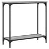 vidaXL Console Table Grey Sonoma 75x30,5x75 cm Engineered Wood