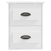 vidaXL Wall-mounted Bedside Cabinets 2 pcs White 41.5x36x53cm
