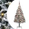 vidaXL Artificial Christmas Tree White 180 cm