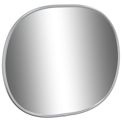 vidaXL Wall Mirror Silver 30x25 cm