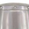 vidaXL Medieval Knight Helmet Antique Replica LARP Silver Steel