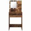 vidaXL Bedroom Dressing Tables with Drawer Old Wood 80 x 39.6 x 135 cm