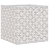 vidaXL Foldable Storage Boxes 10 pcs Cream 32x32x32 cm Non-woven Fabric