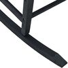 vidaXL Rocking Chair Black 65 x 84 x 114 cm Polyethylene