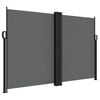vidaXL Retractable Side Awning Anthracite 160x1000 cm