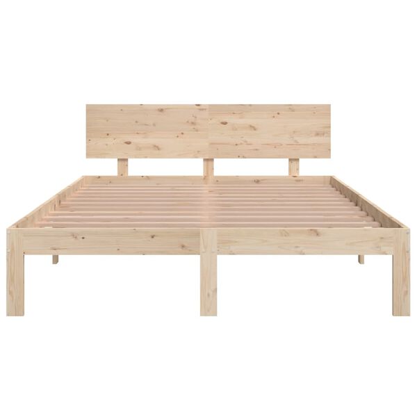vidaXL Bed Frame without Mattress 135x190cm Double