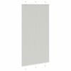 vidaXL Pleated Blind Light Grey 110x200 cm Fabric Width 109.4 cm Polyester