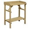 vidaXL Planter Table | Multicolour | Impregnated pinewood | Medium