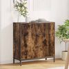 vidaXL Sideboard Smoked Oak 79.5 x 33 x 82 cm Engineered Wood