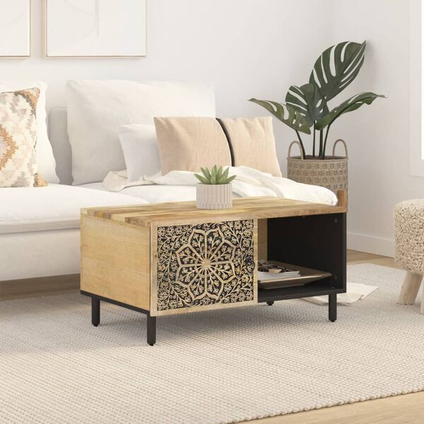 vidaXL Coffee Table 80x50x40 cm Solid Wood Mango