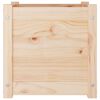 vidaXL Garden Planters 2 pcs 40x40x40 cm Solid Pinewood