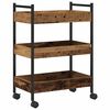 vidaXL Kitchen Trolley Old wood 50 x 30 x 70 cm Engineered Wood