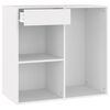 vidaXL Cosmetic Cabinet White 80x40x75 cm Engineered Wood