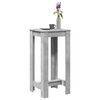 vidaXL Bar Table Concrete Grey 51x50x103.5 cm Engineered Wood