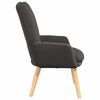 vidaXL Armchair Dark Grey 63 x 67 x 94 cm Sherpa Fabric