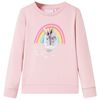 Kids' Sweatshirt Light Pink 104