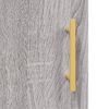 vidaXL Highboard Grey Sonoma 69.5x31x115 cm Engineered Wood